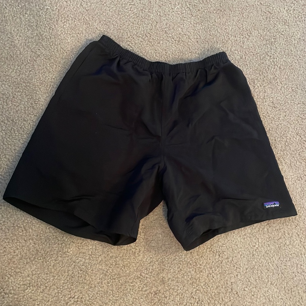 Patagonia baggies, M 6” Black